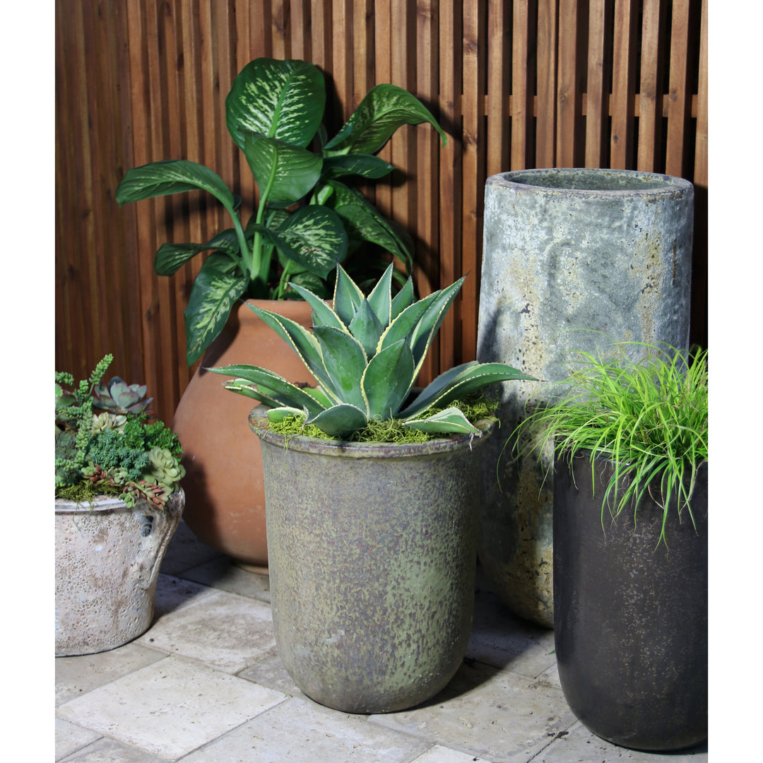 nurgul plant pots Crucible Planter • Glazed – Anamese Garden & Home