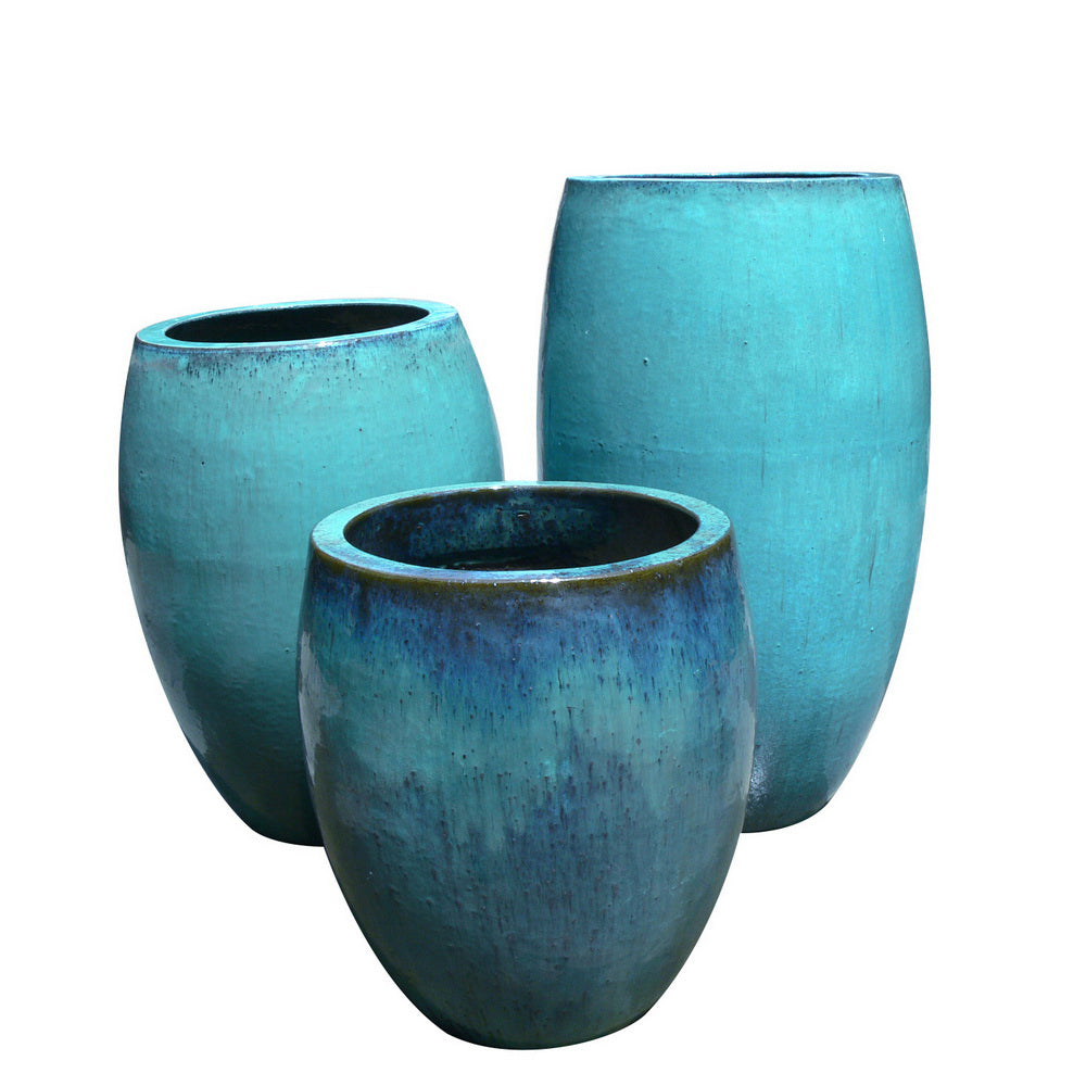 egg planter pots Tall Egg Planter • Glazed – Anamese Garden & Home